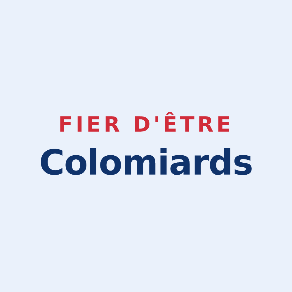 Sticker « Fier d'être Colomiards » — design pour Colomieu