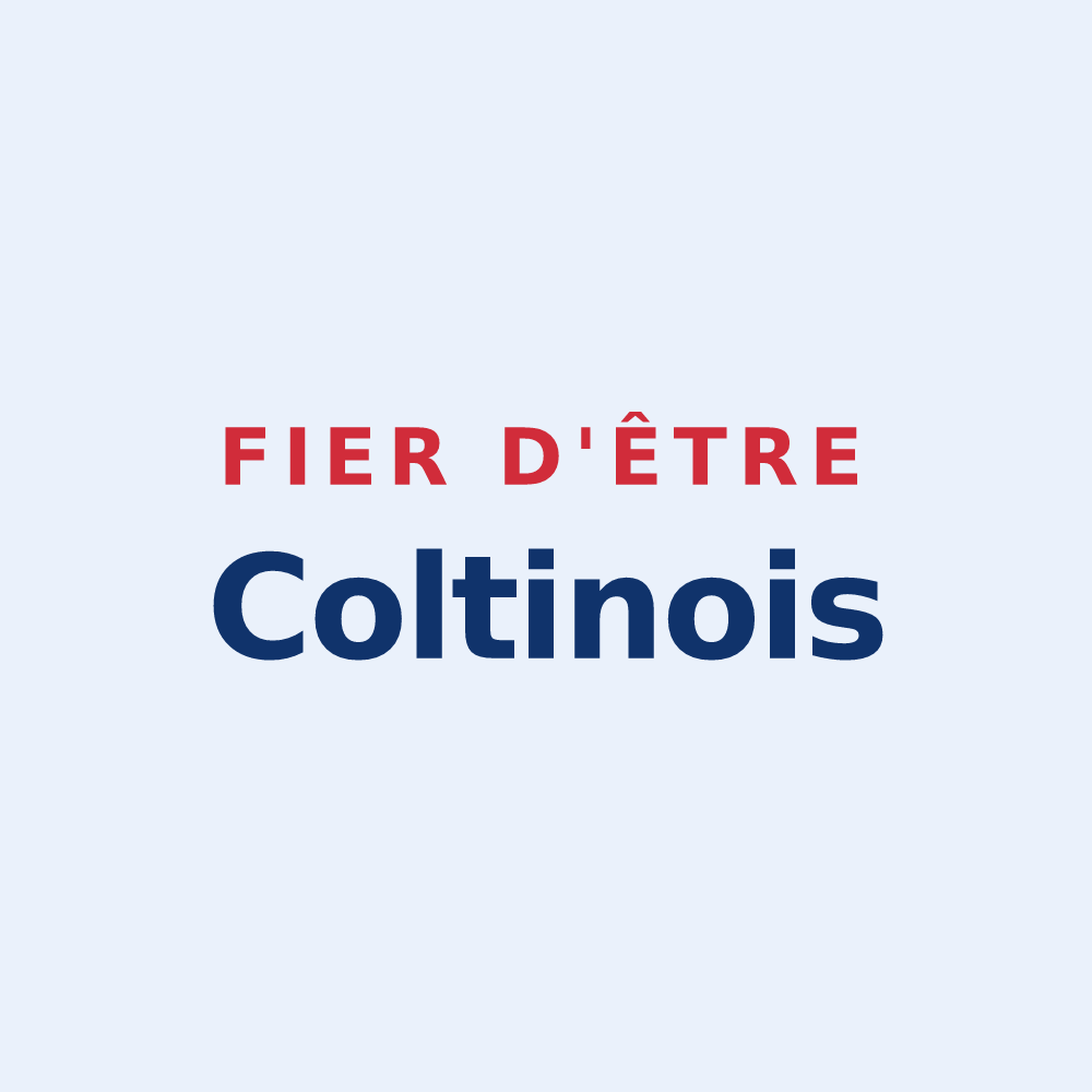 Sticker « Fier d'être Coltinois » — design pour Coltines