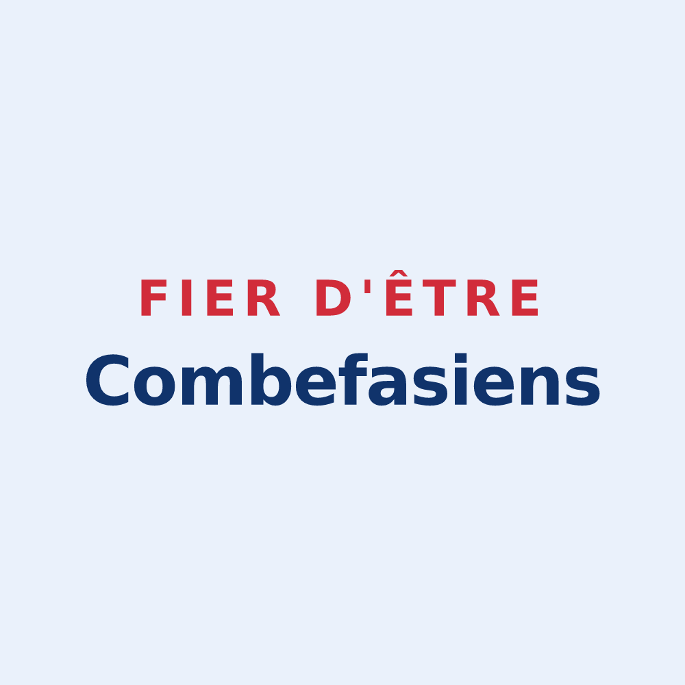 Sticker « Fier d'être Combefasiens » — design pour Combefa