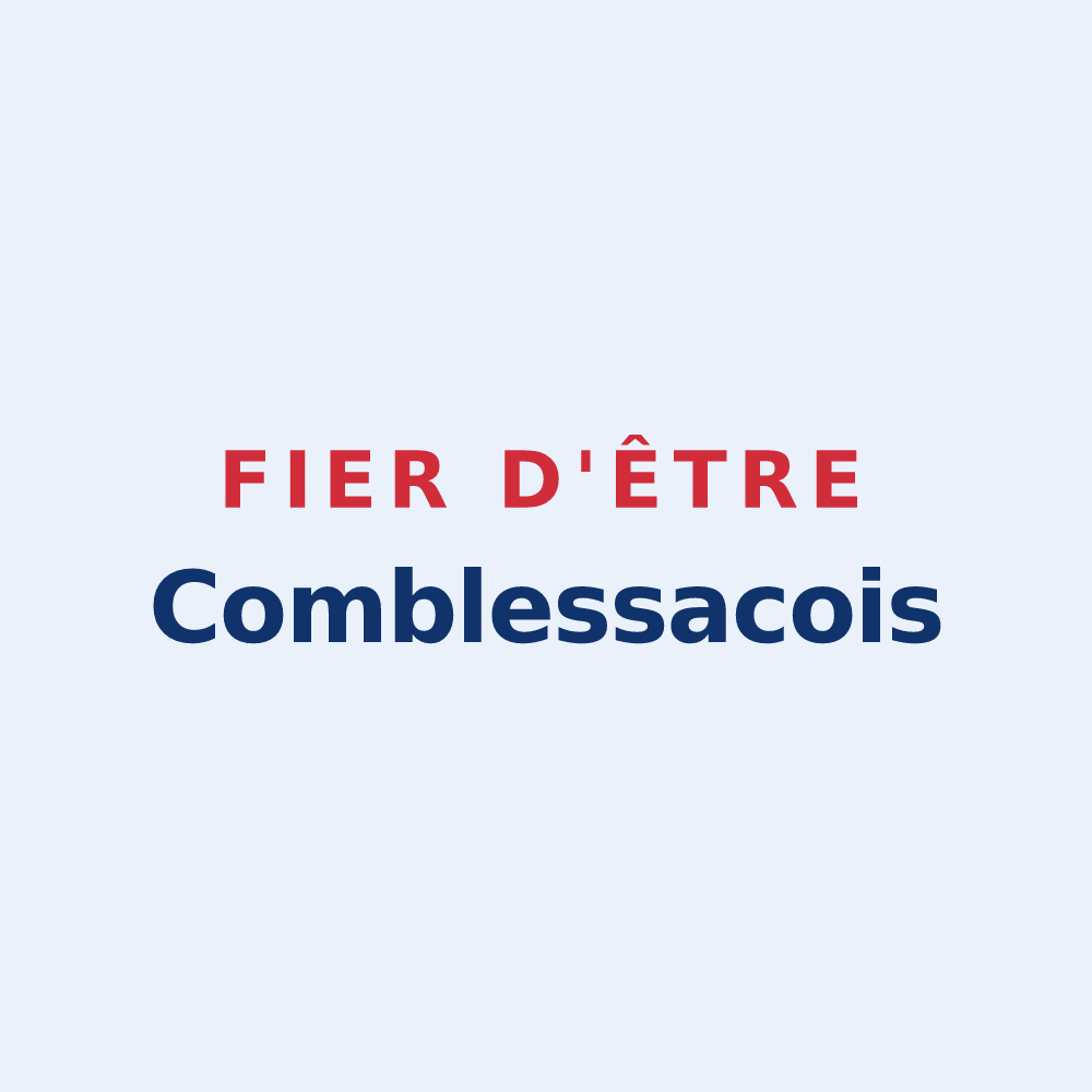Sticker « Fier d'être Comblessacois » — design pour Comblessac