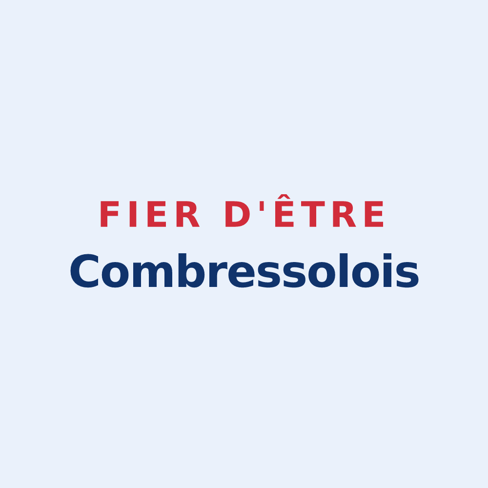 Sticker « Fier d'être Combressolois » — design pour Combressol
