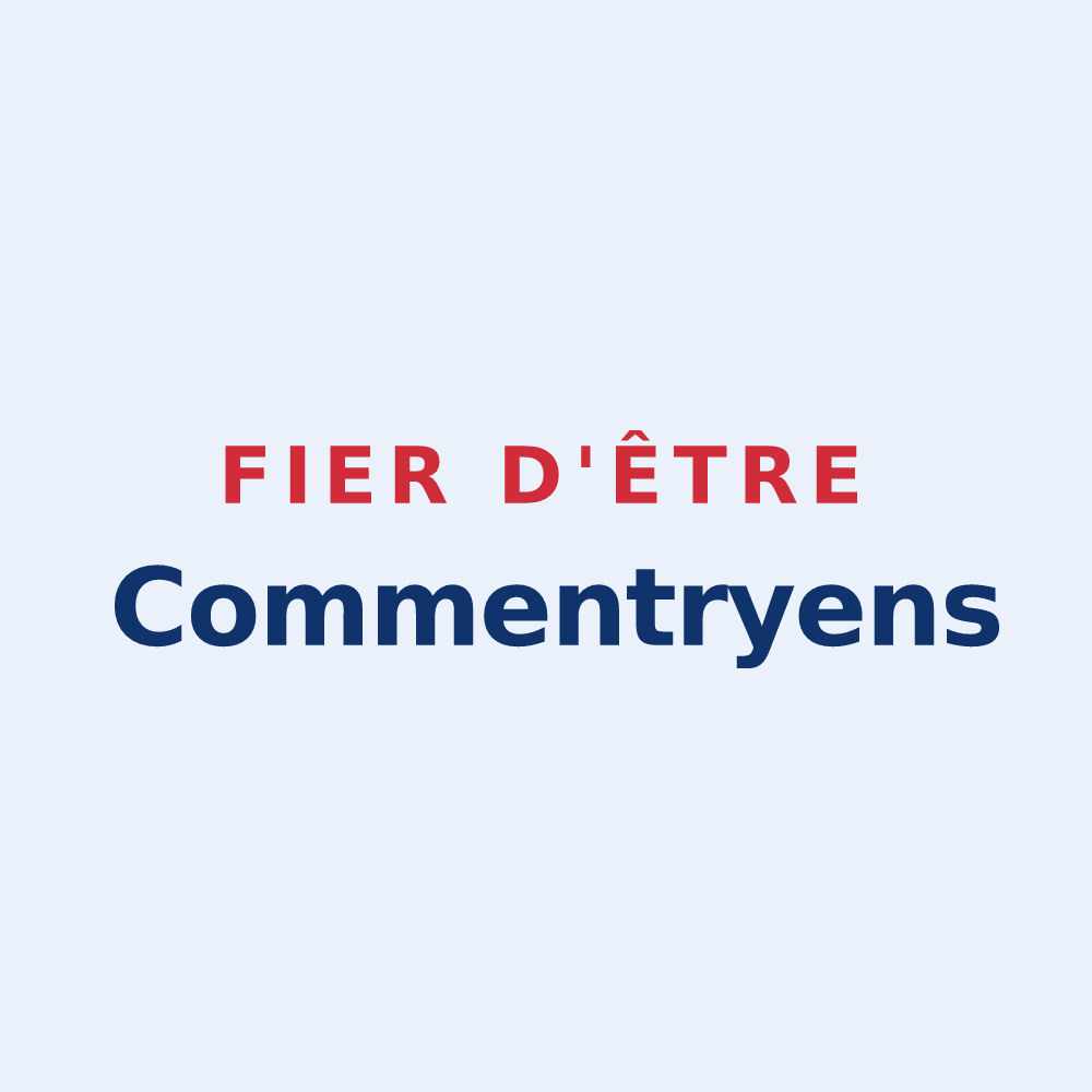 Sticker « Fier d'être Commentryens » — design pour Commentry