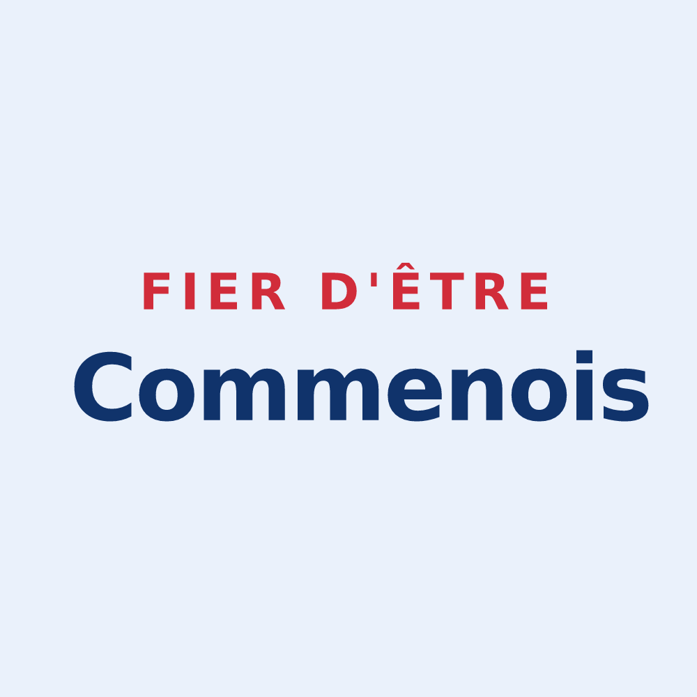 Sticker « Fier d'être Commenois » — design pour Commeny