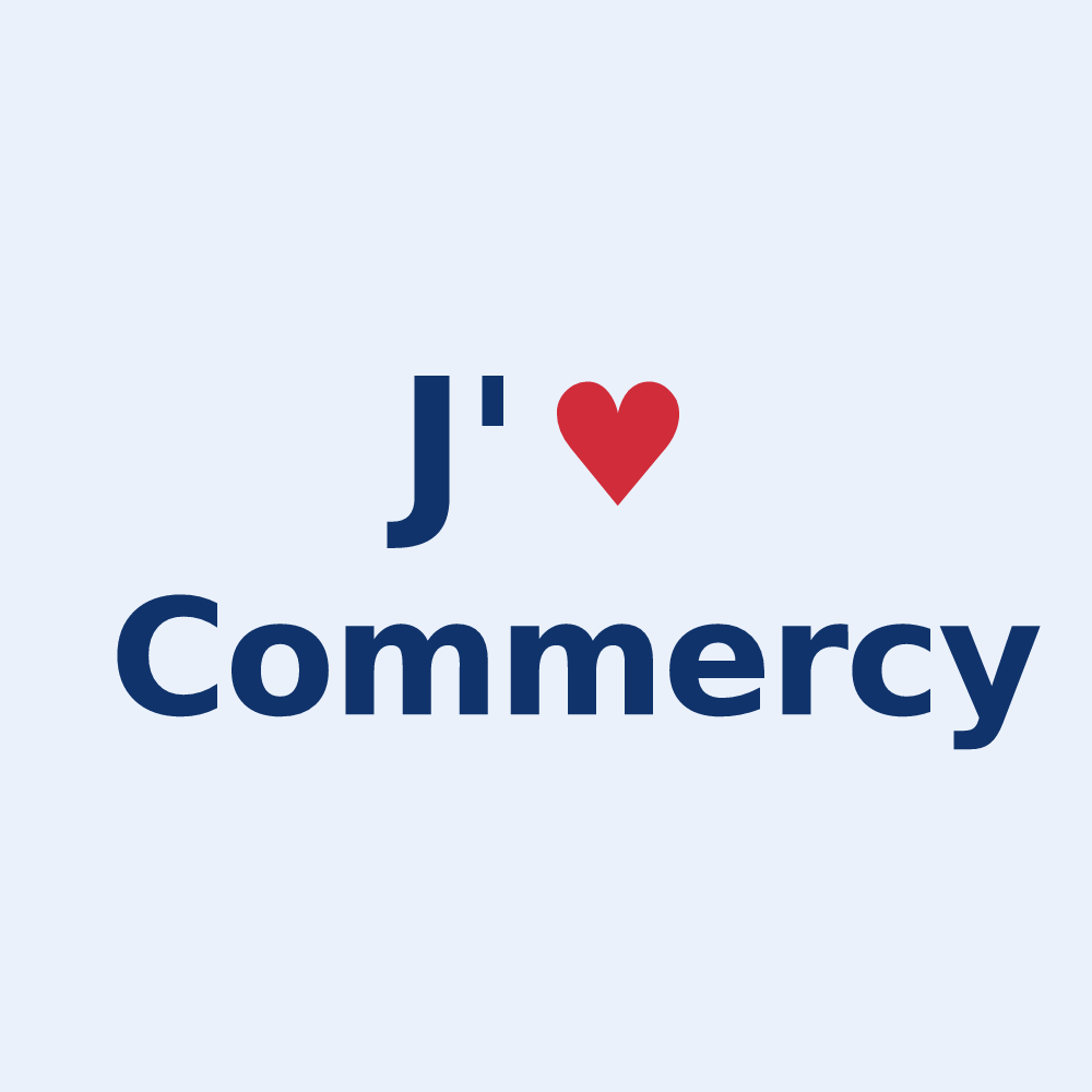 Sticker personnalisé Commercy — design J'aime Commercy