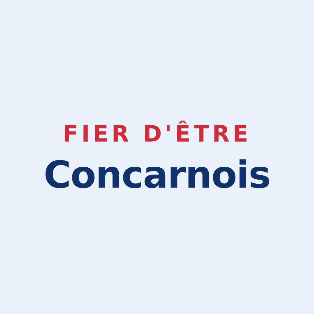 Sticker « Fier d'être Concarnois » — design pour Concarneau