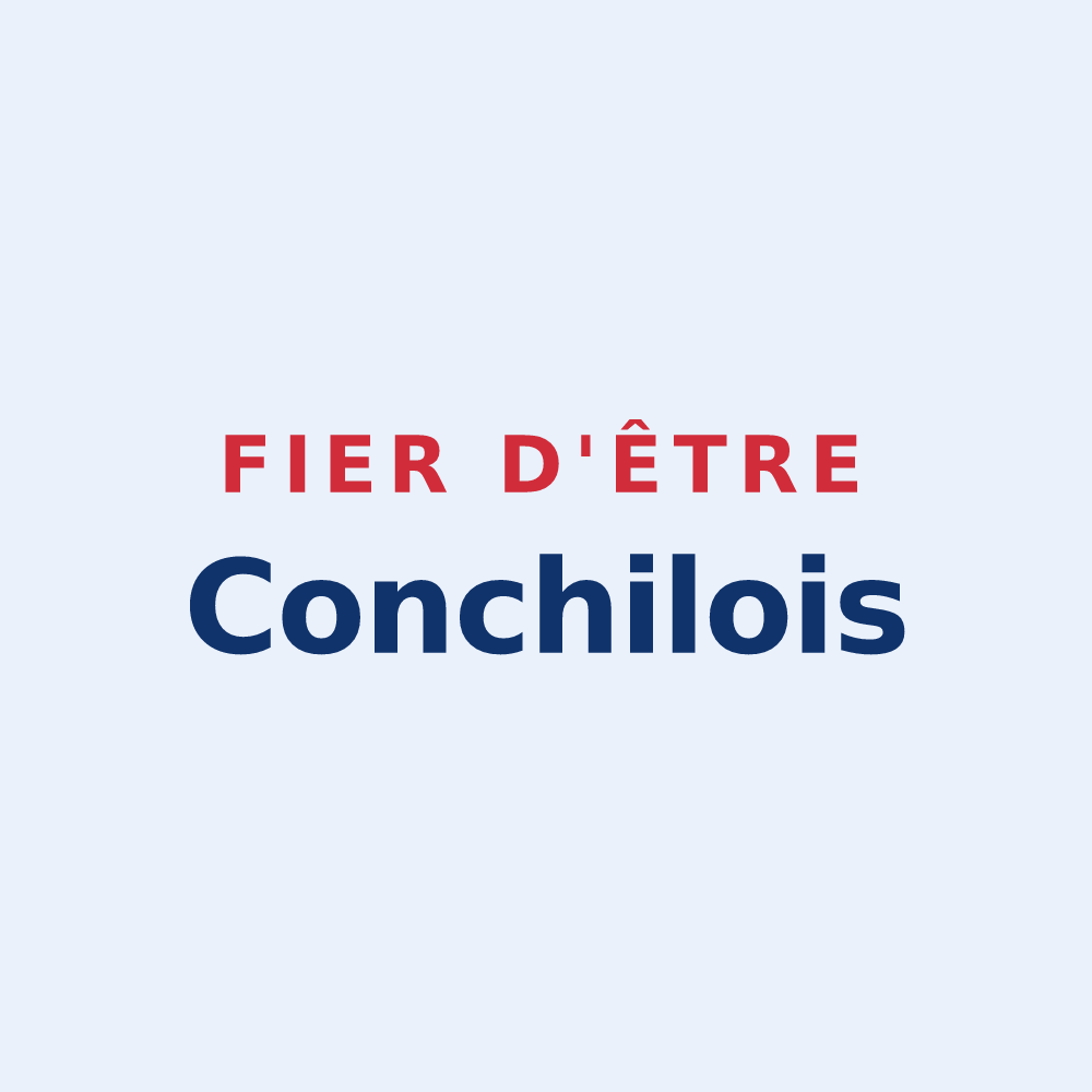 Sticker « Fier d'être Conchilois » — design pour Conchil-le-Temple