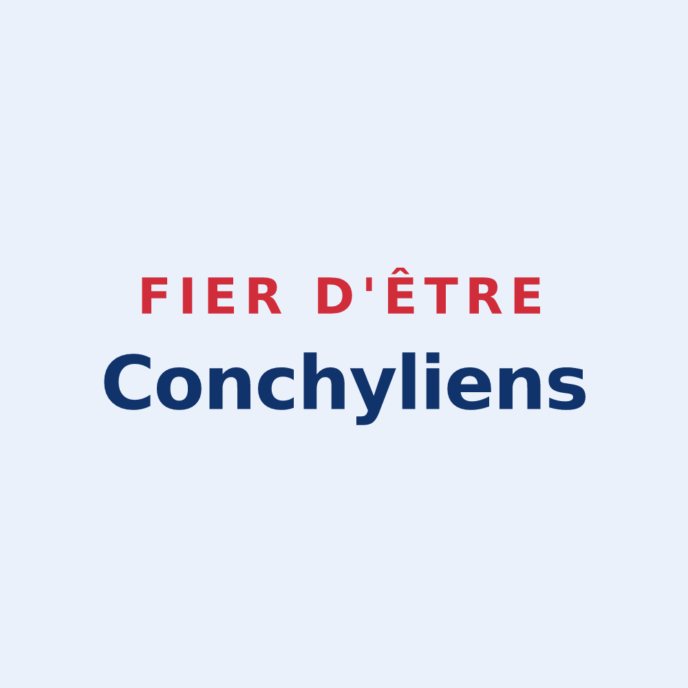 Sticker « Fier d'être Conchyliens » — design pour Conchy-les-Pots