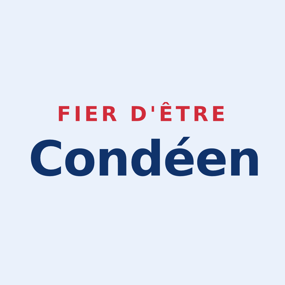 Sticker « Fier d'être Condéen » — design pour Condé-sur-Marne