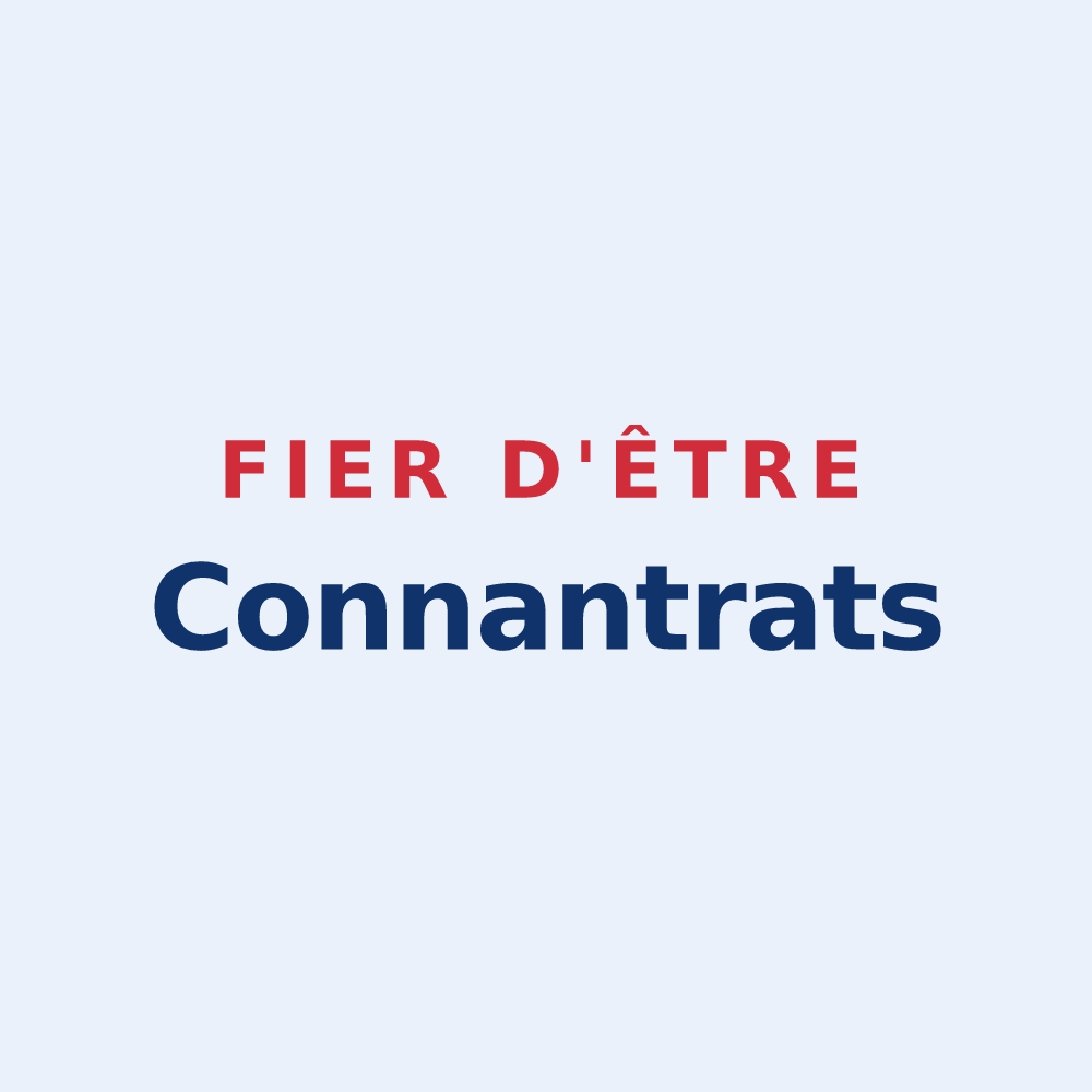 Sticker « Fier d'être Connantrats » — design pour Connantre