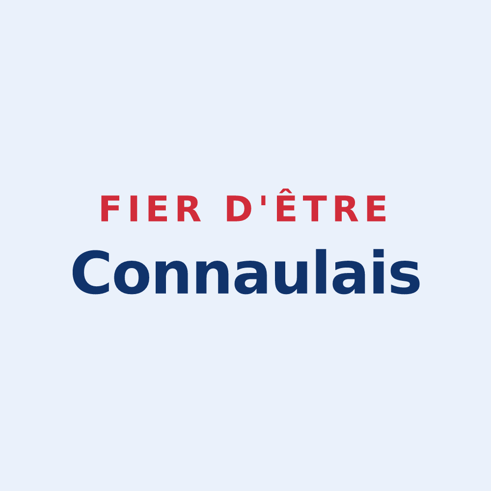 Sticker « Fier d'être Connaulais » — design pour Connaux