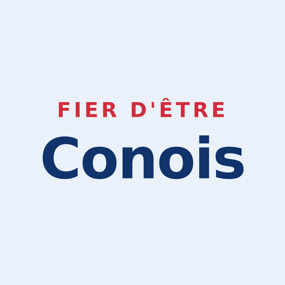 Sticker « Fier d'être Conois » — design pour Conne-de-Labarde