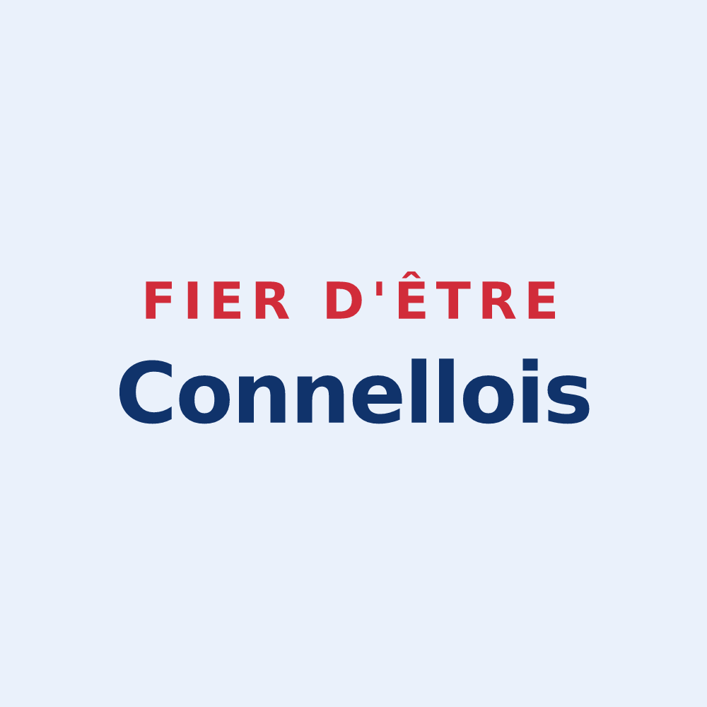 Sticker « Fier d'être Connellois » — design pour Connelles