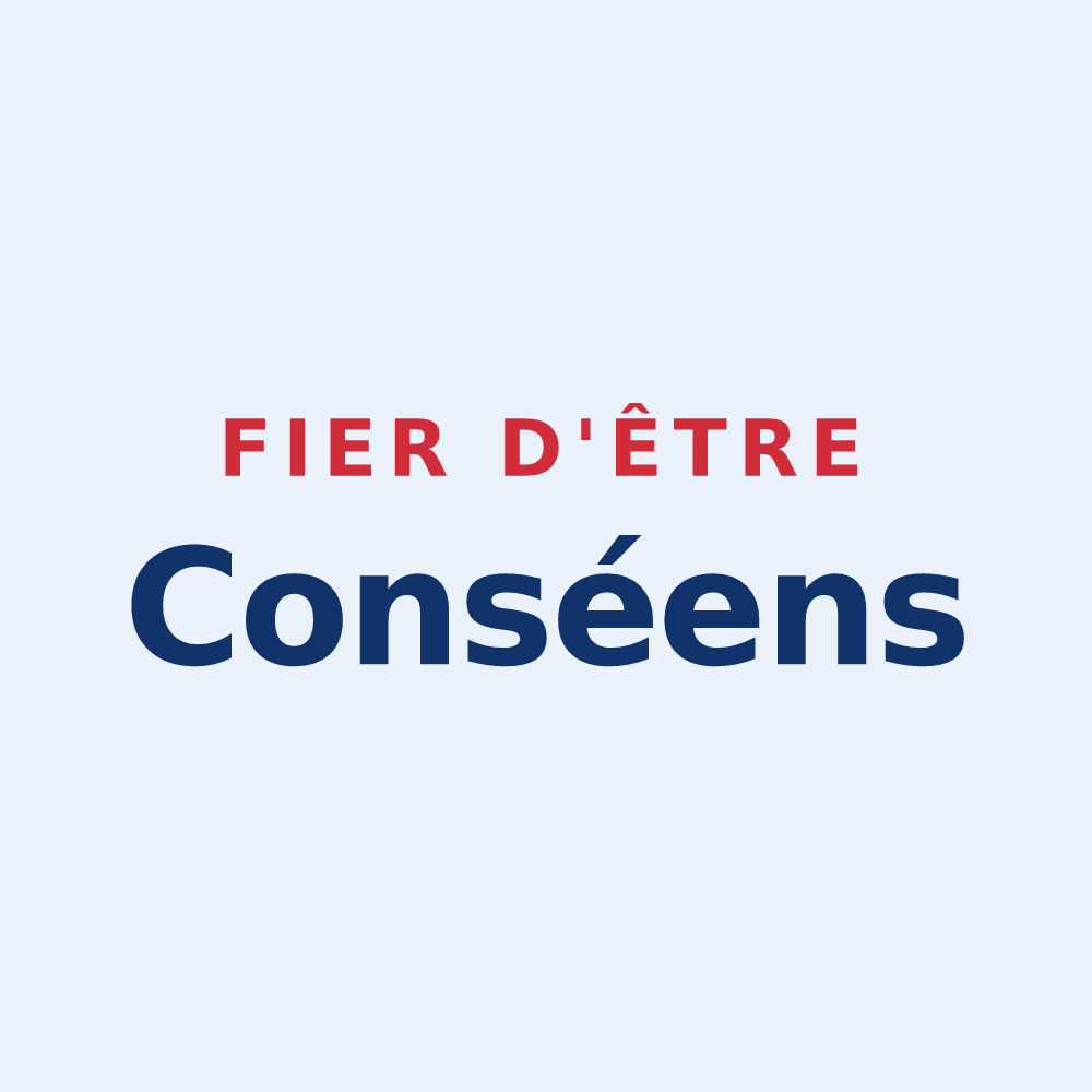 Sticker « Fier d'être Conséens » — design pour Cons-la-Grandville