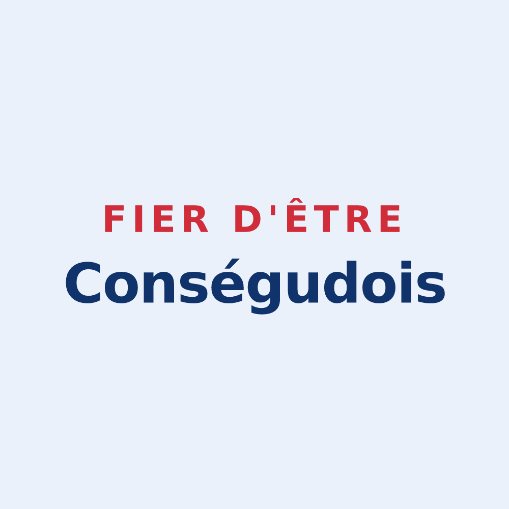 Sticker « Fier d'être Conségudois » — design pour Conségudes
