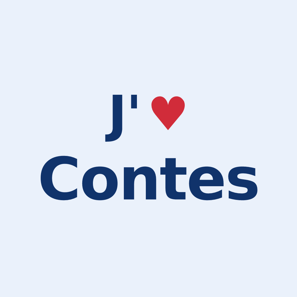 Sticker personnalisé Contes — design J'aime Contes