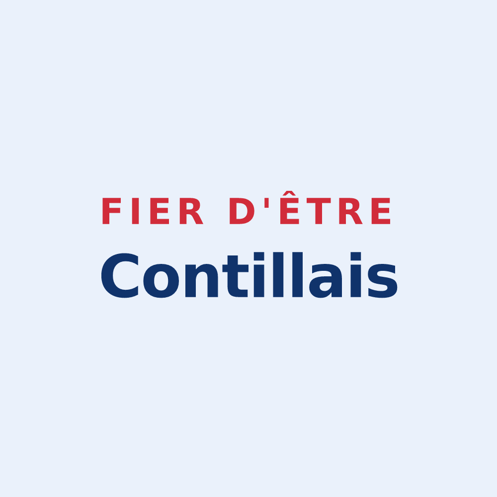 Sticker « Fier d'être Contillais » — design pour Contilly