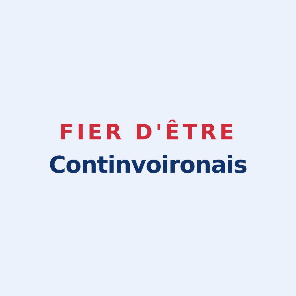 Sticker « Fier d'être Continvoironais » — design pour Continvoir
