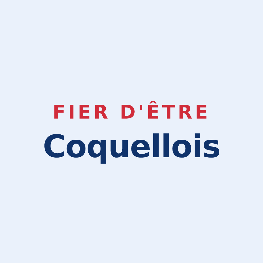 Sticker « Fier d'être Coquellois » — design pour Coquelles