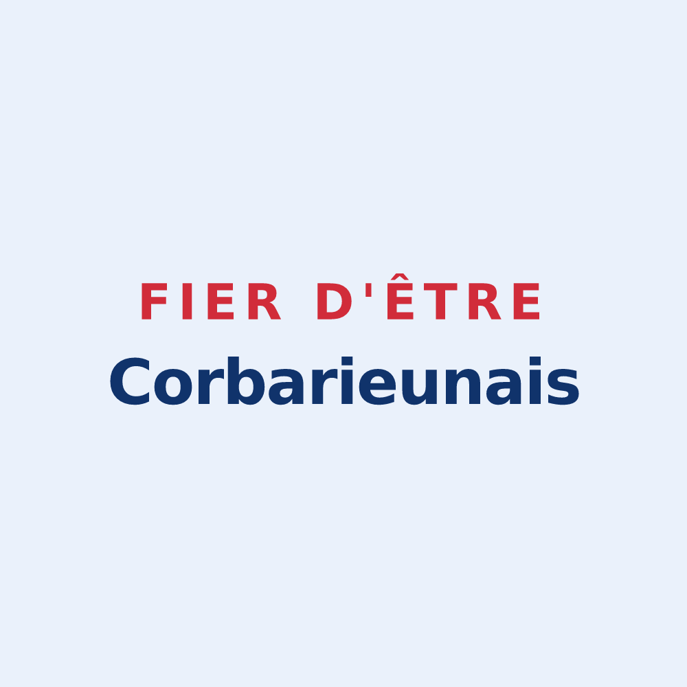 Sticker « Fier d'être Corbarieunais » — design pour Corbarieu