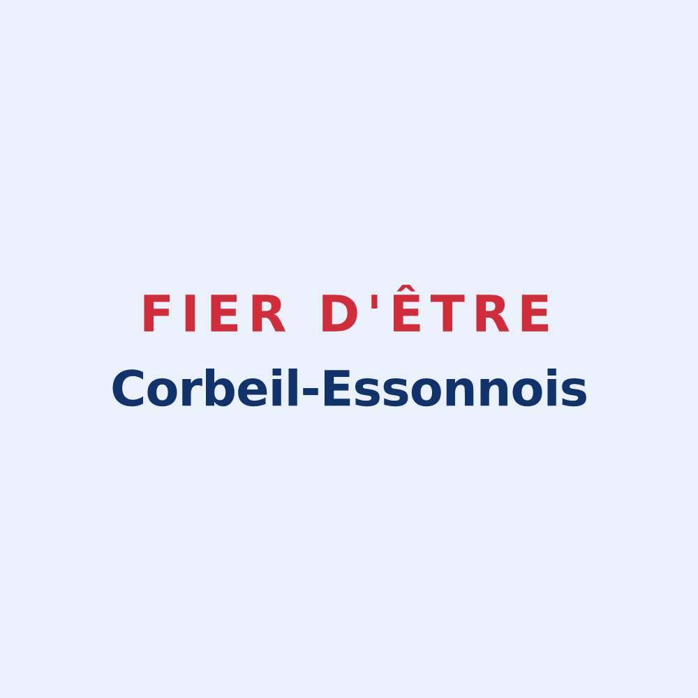 Sticker « Fier d'être Corbeil-Essonnois » — design pour Corbeil-Essonnes