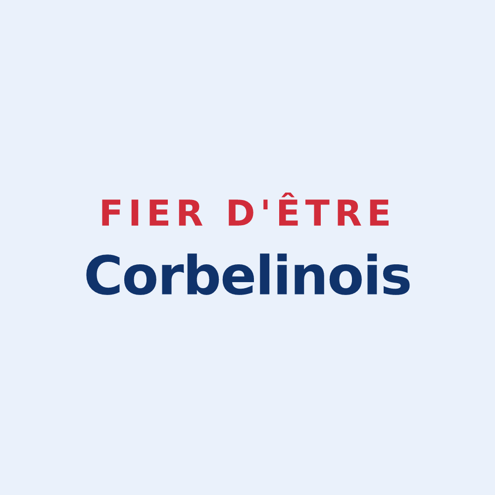 Sticker « Fier d'être Corbelinois » — design pour Corbelin