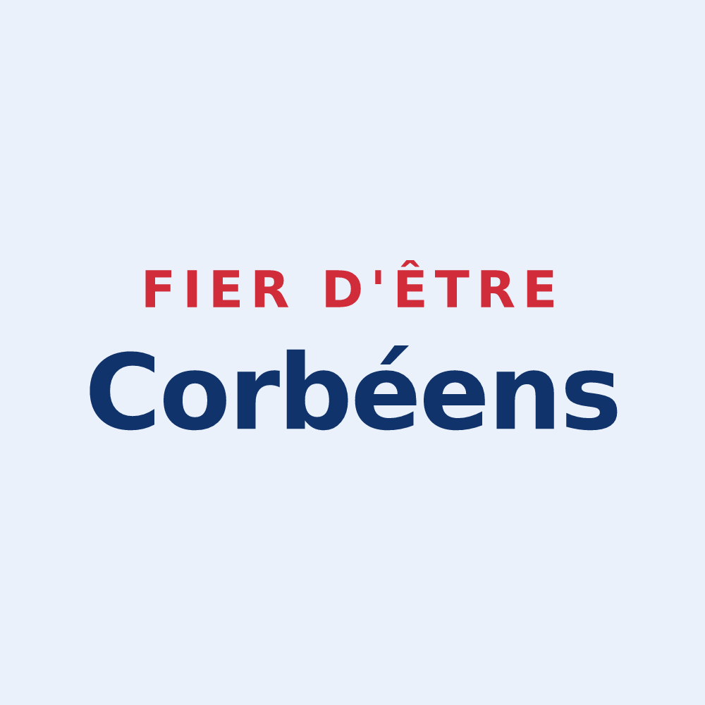 Sticker « Fier d'être Corbéens » — design pour Corbie