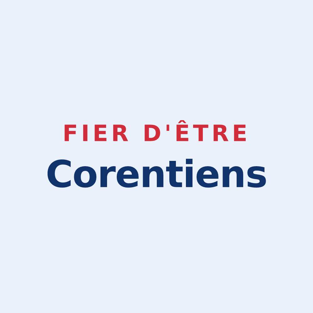 Sticker « Fier d'être Corentiens » — design pour Coren