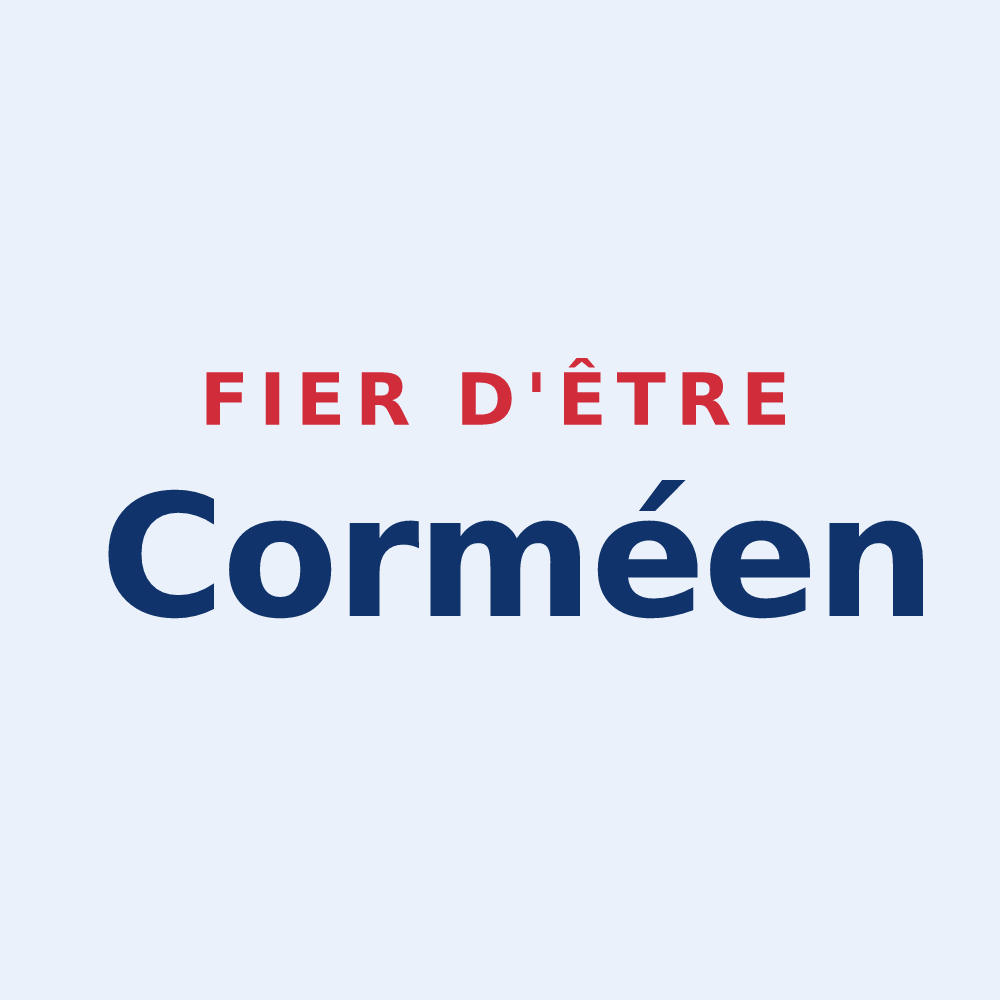 Sticker « Fier d'être Corméen » — design pour Cormes