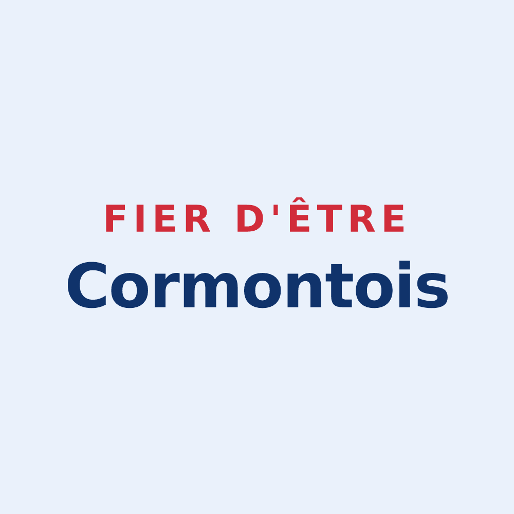 Sticker « Fier d'être Cormontois » — design pour Cormont
