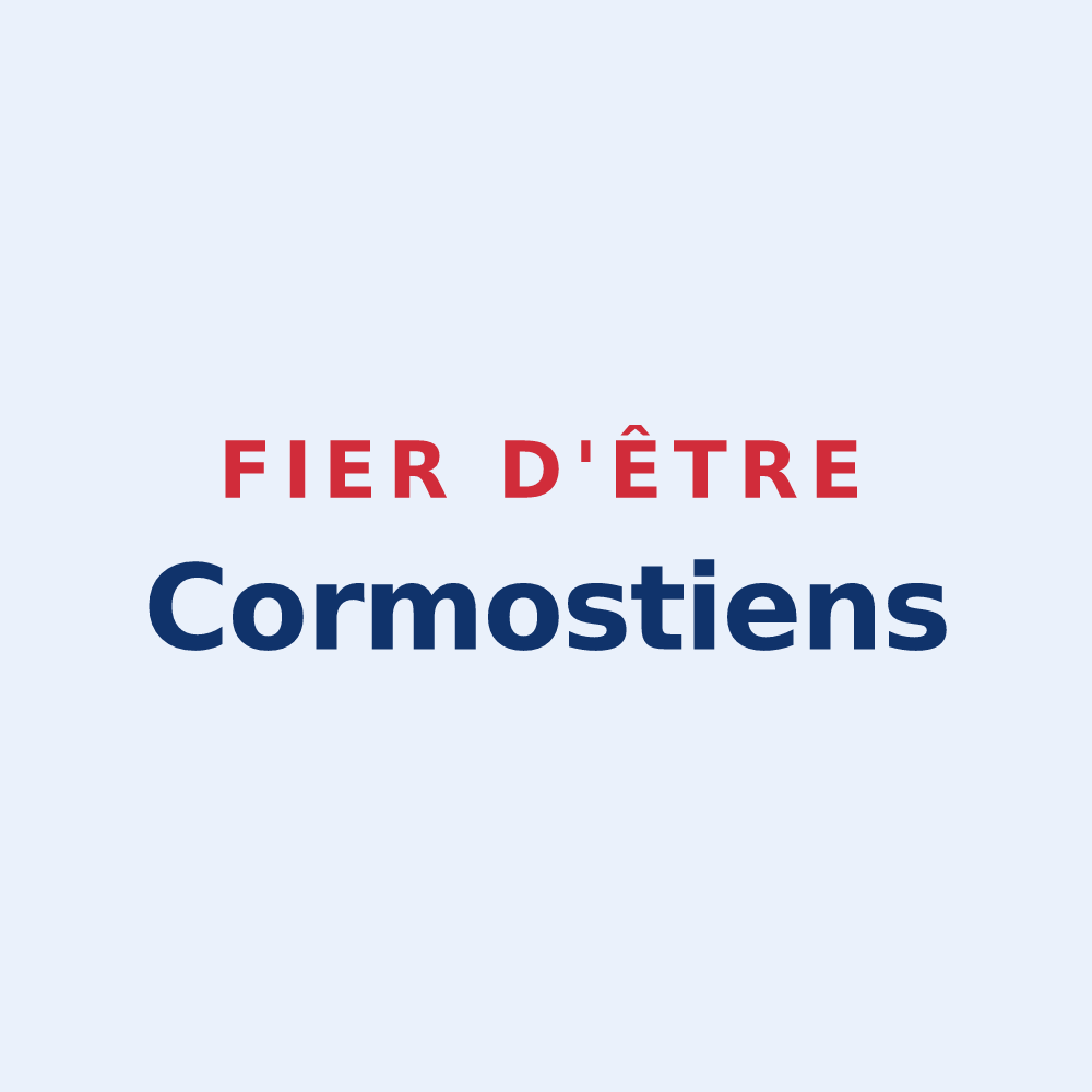 Sticker « Fier d'être Cormostiens » — design pour Cormost