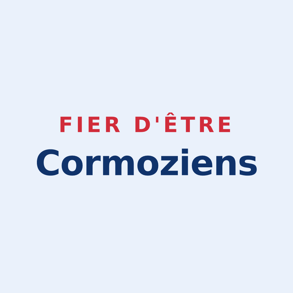 Sticker « Fier d'être Cormoziens » — design pour Cormoz