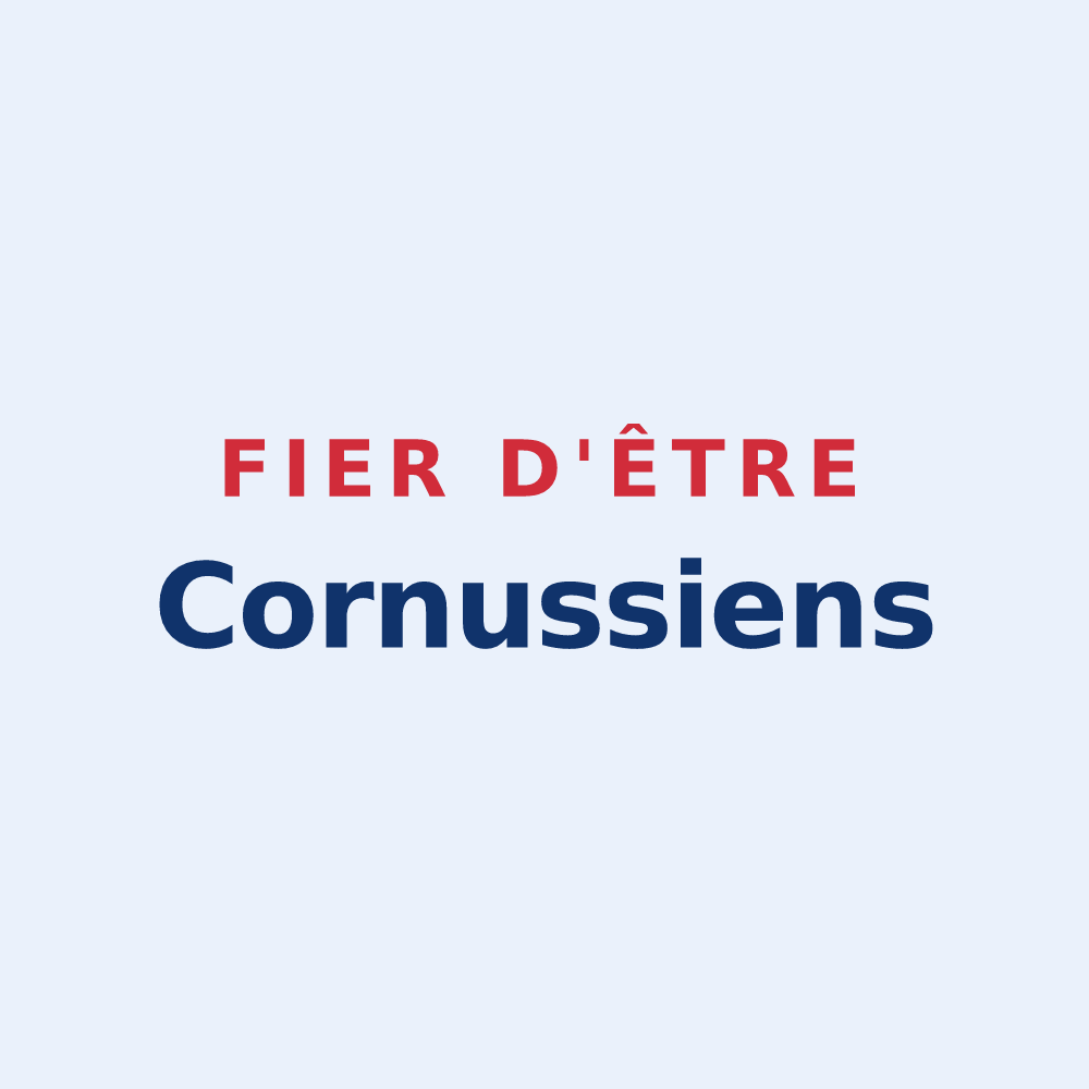 Sticker « Fier d'être Cornussiens » — design pour Cornusse