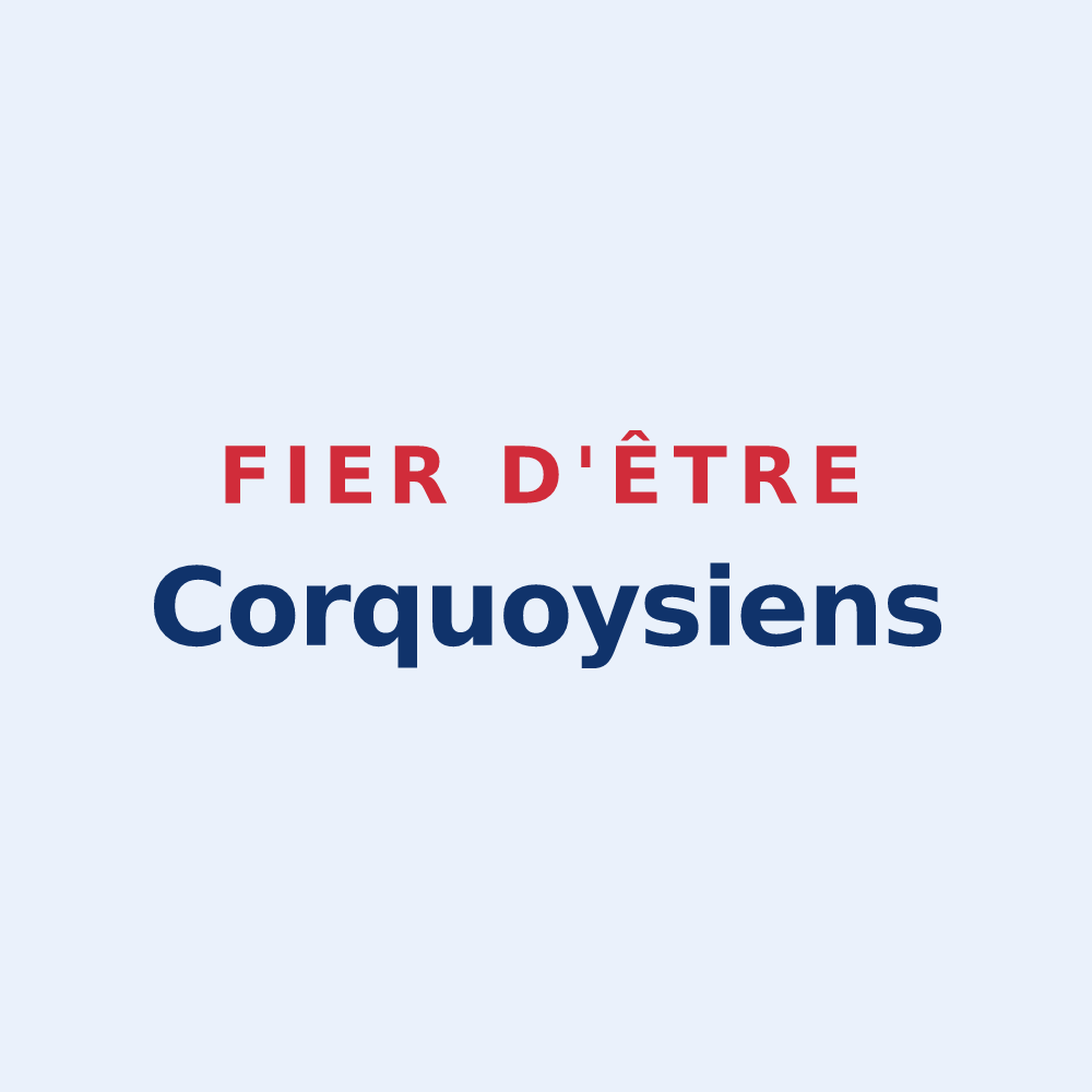 Sticker « Fier d'être Corquoysiens » — design pour Corquoy