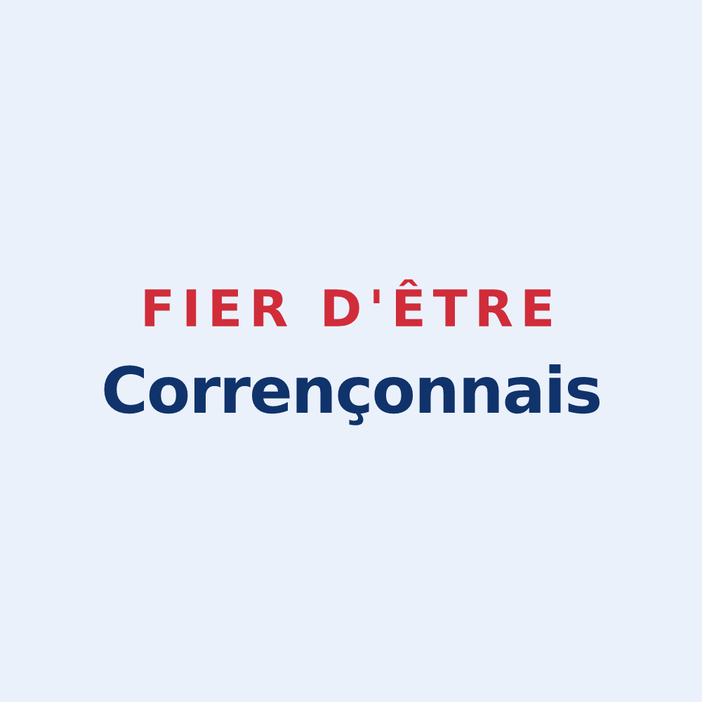 Sticker « Fier d'être Corrençonnais » — design pour Corrençon-en-Vercors