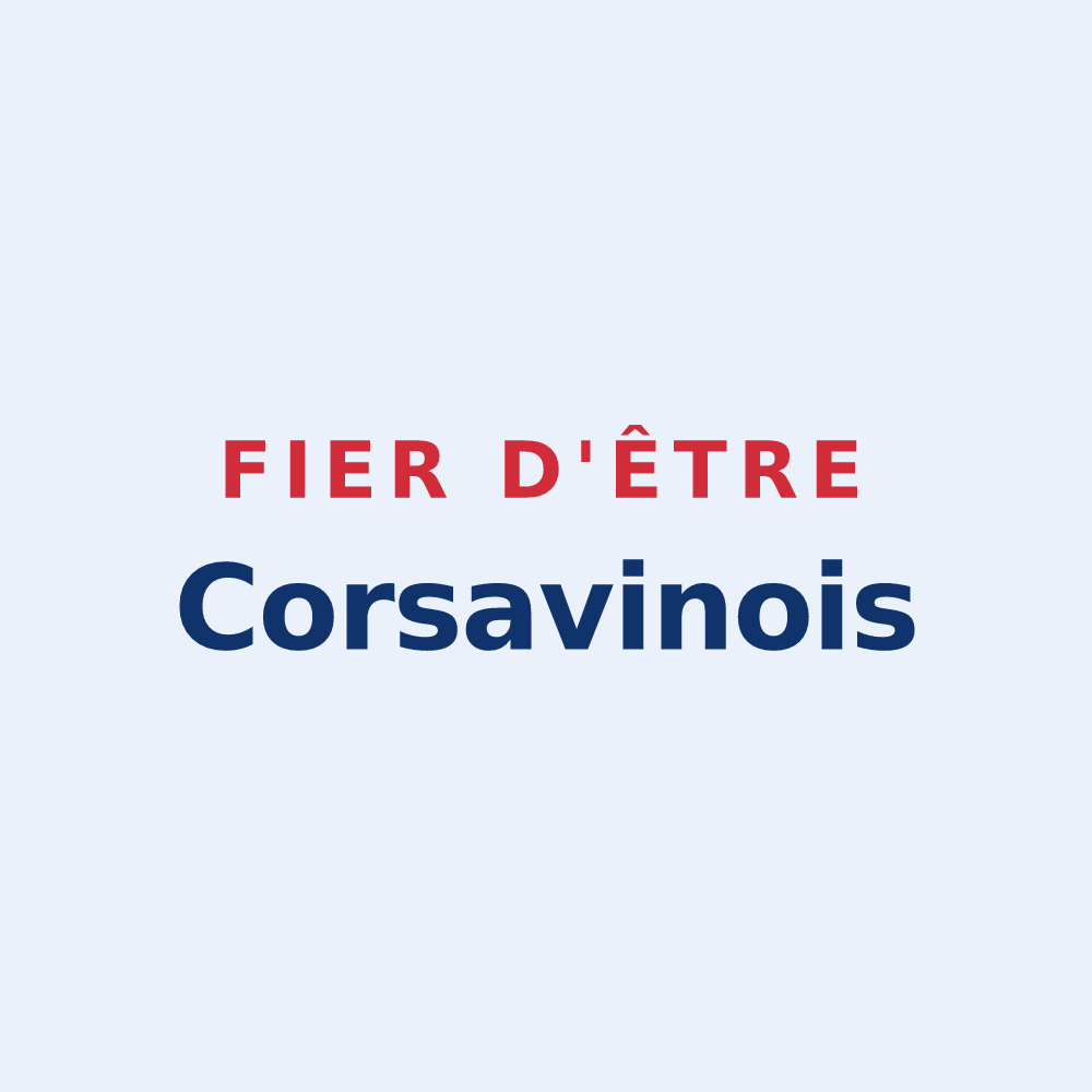 Sticker « Fier d'être Corsavinois » — design pour Corsavy