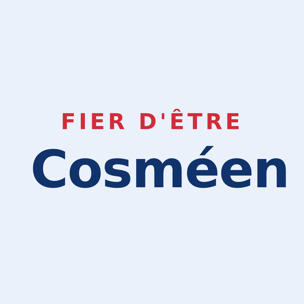 Sticker « Fier d'être Cosméen » — design pour Cosmes