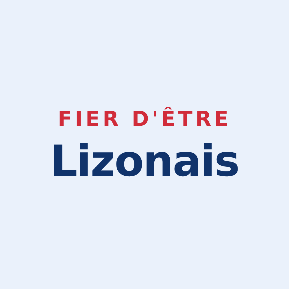 Sticker « Fier d'être Lizonais » — design pour Coteaux du Lizon