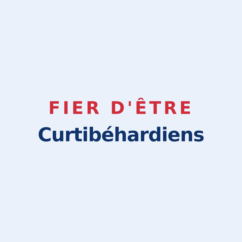 Sticker « Fier d'être Curtibéhardiens » — design pour Coubert