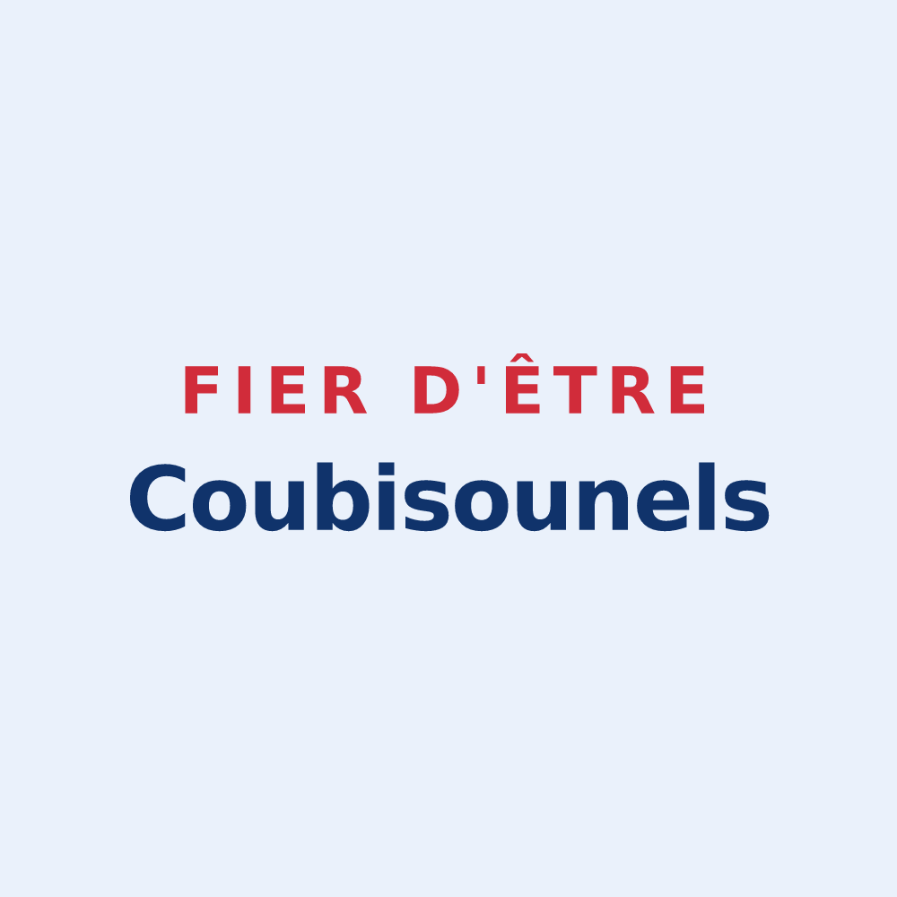 Sticker « Fier d'être Coubisounels » — design pour Coubisou