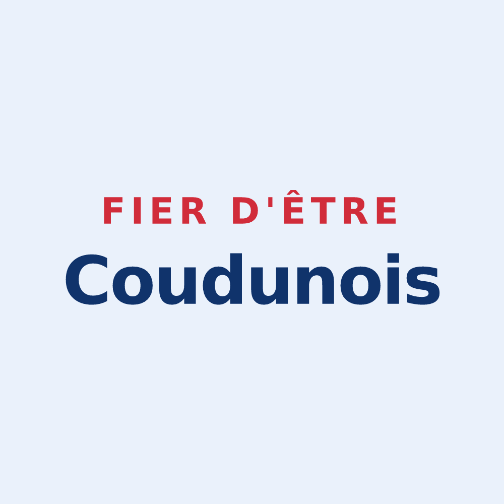 Sticker « Fier d'être Coudunois » — design pour Coudun