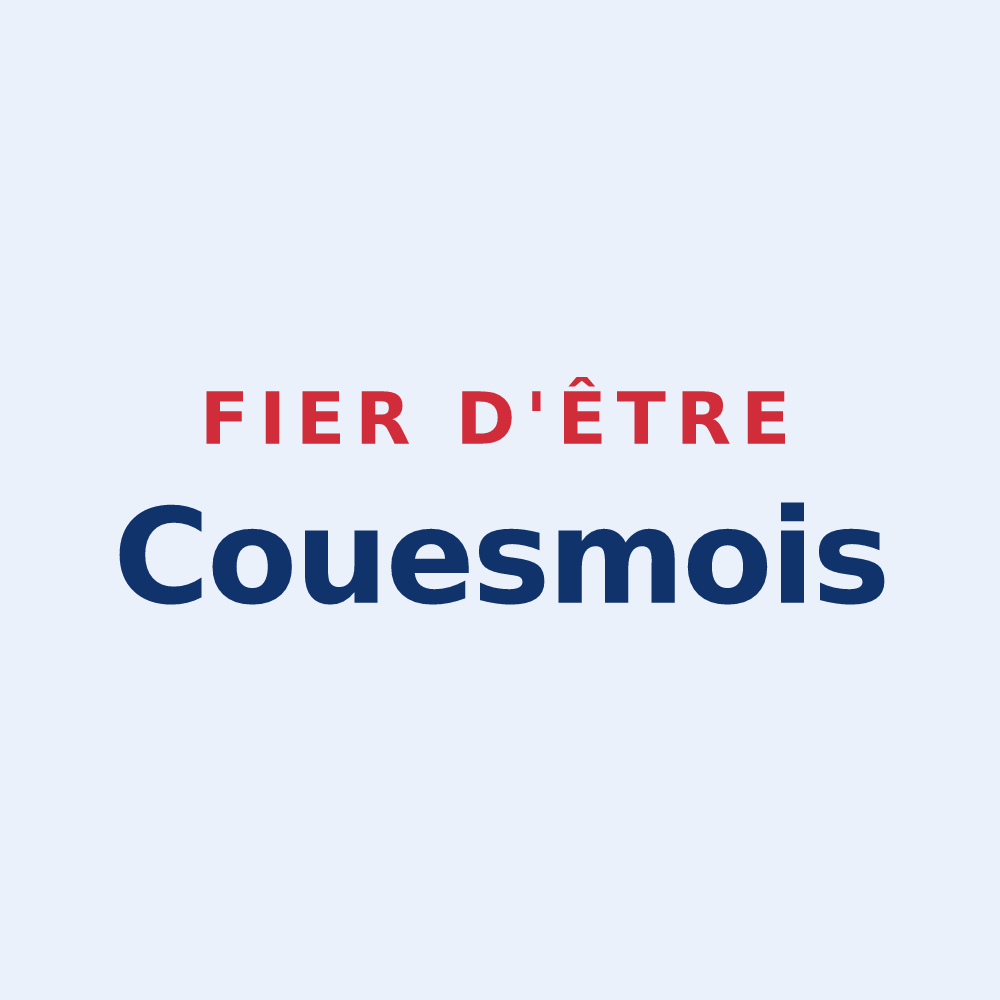 Sticker « Fier d'être Couesmois » — design pour Couesmes