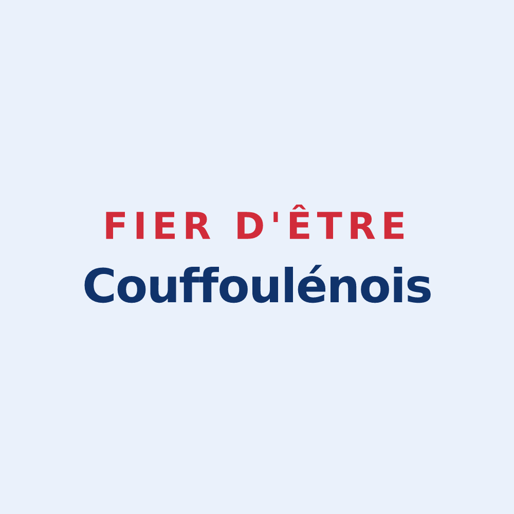 Sticker « Fier d'être Couffoulénois » — design pour Couffoulens