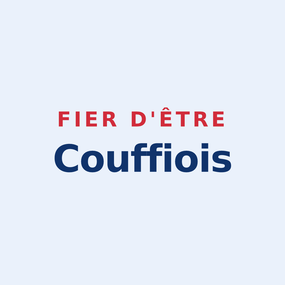 Sticker « Fier d'être Couffiois » — design pour Couffy