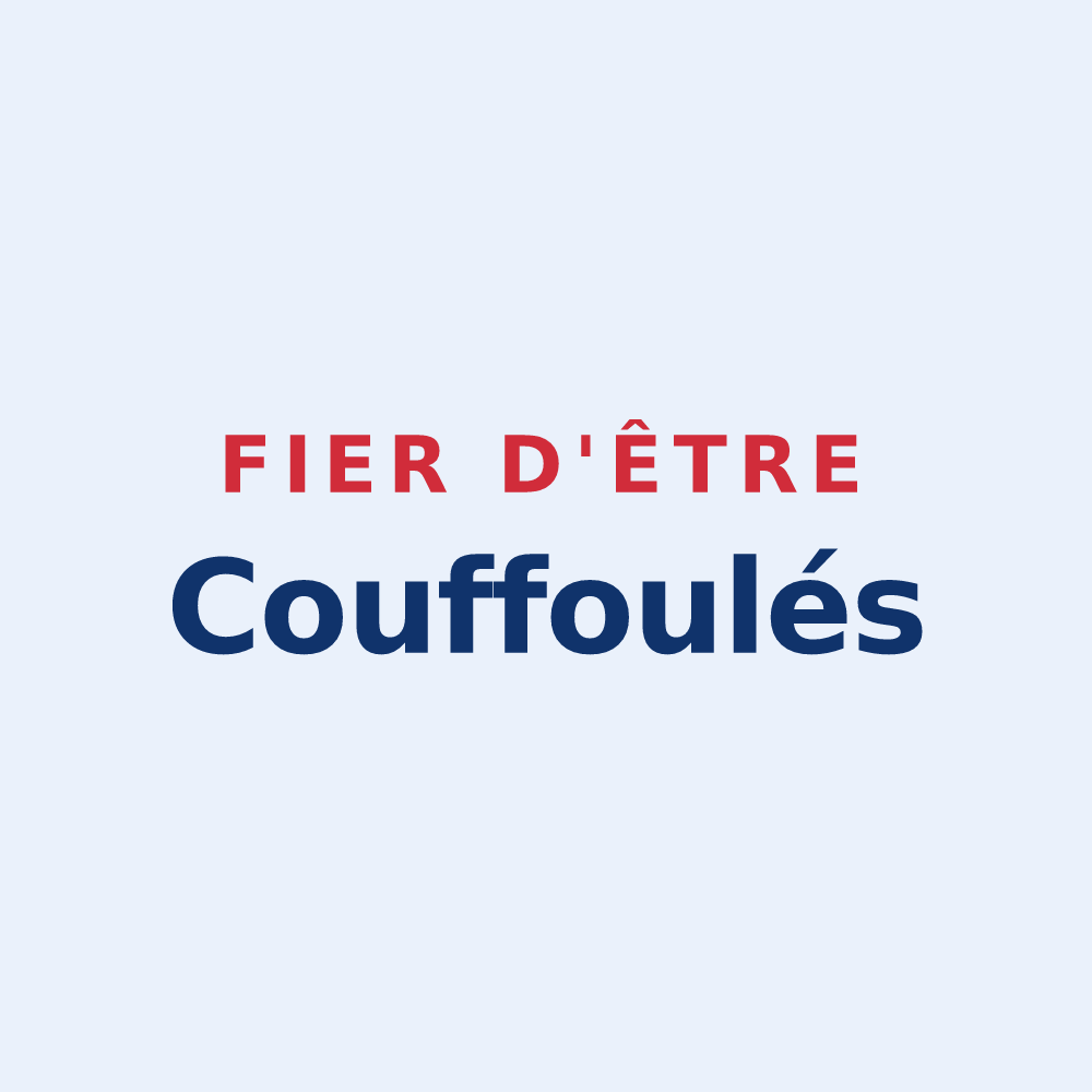 Sticker « Fier d'être Couffoulés » — design pour Coufouleux