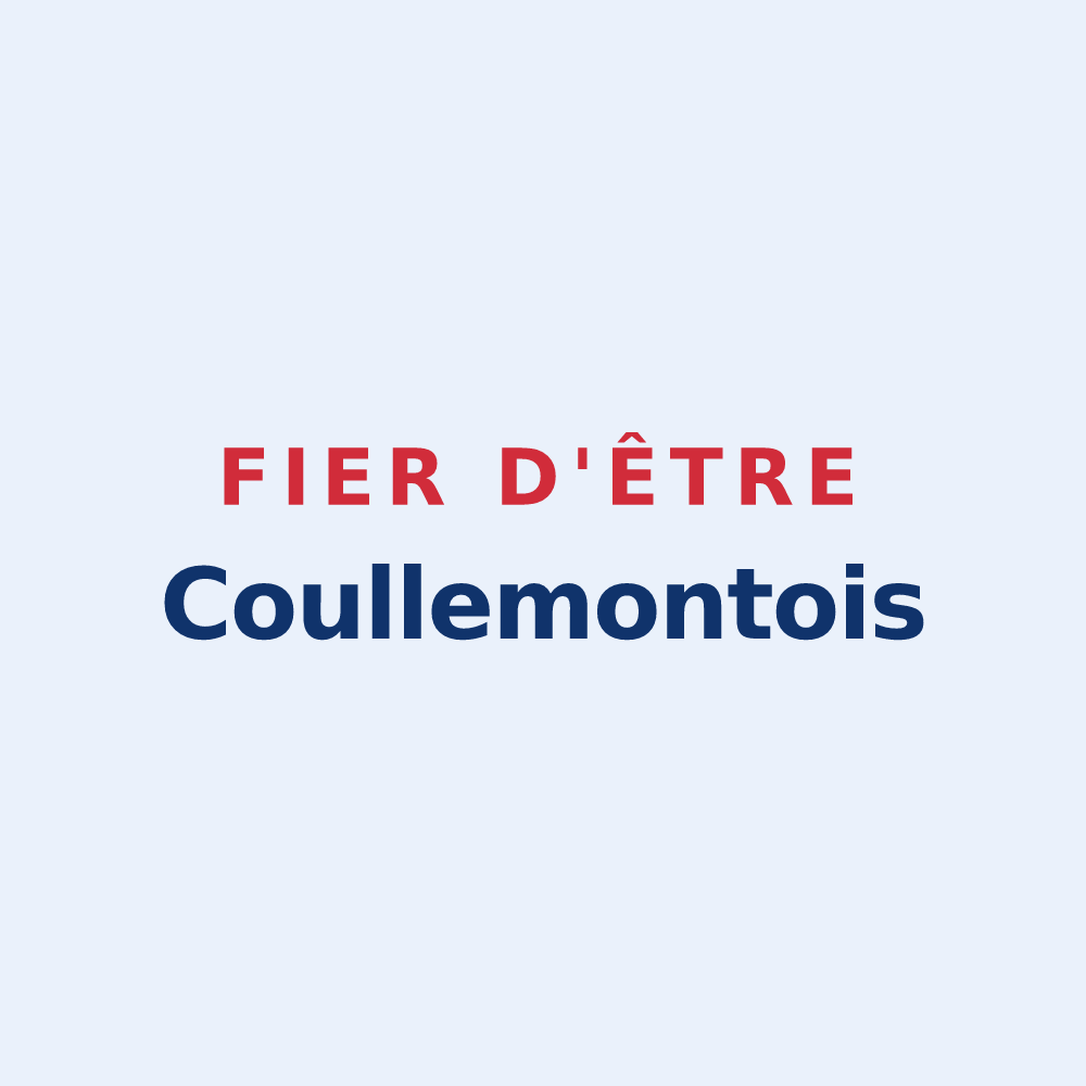 Sticker « Fier d'être Coullemontois » — design pour Coullemont