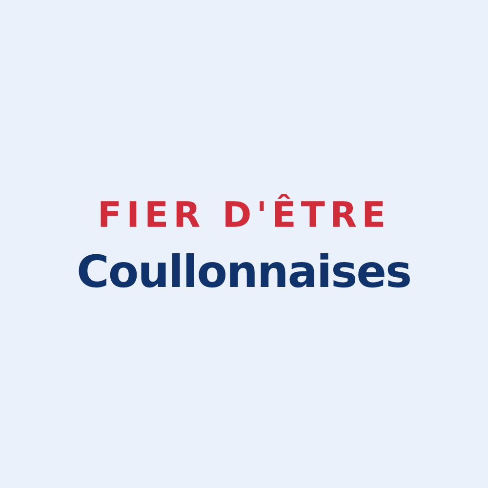 Sticker « Fier d'être Coullonnaises » — design pour Coullons