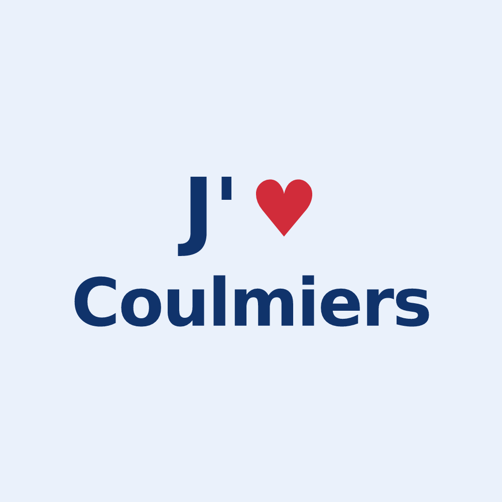 Sticker personnalisé Coulmiers — design J'aime Coulmiers