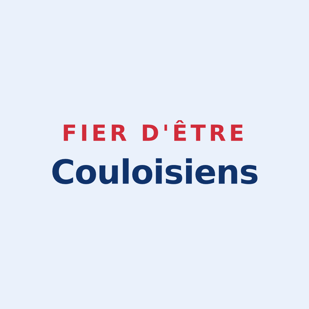 Sticker « Fier d'être Couloisiens » — design pour Couloisy
