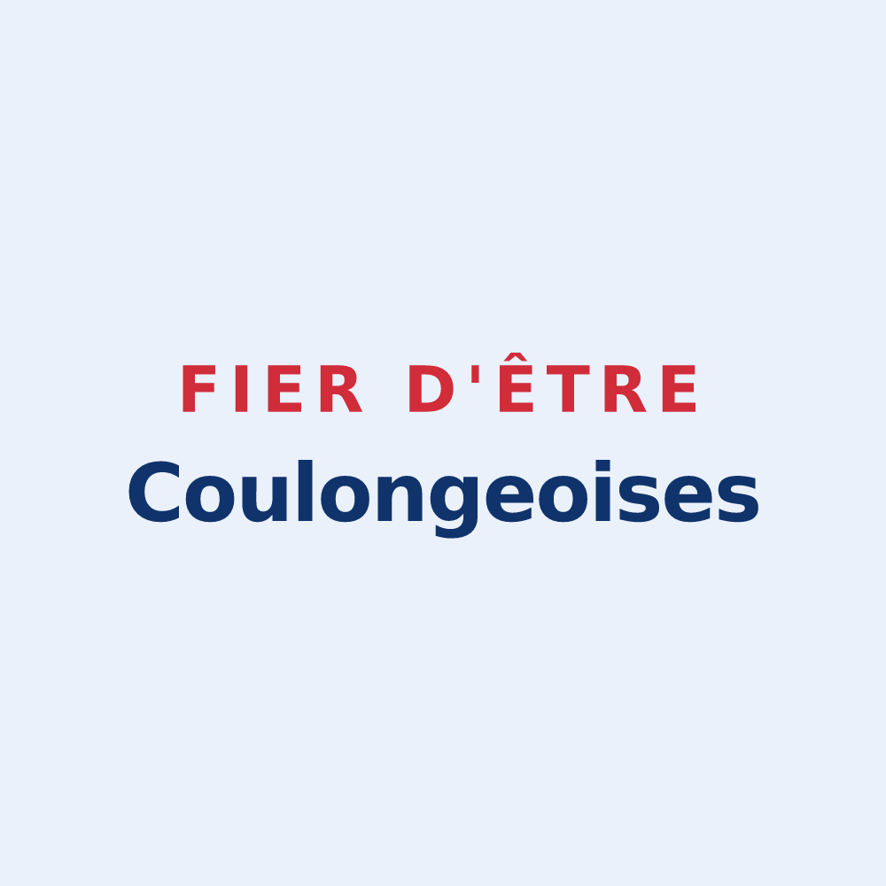 Sticker « Fier d'être Coulongeoises » — design pour Coulonges-sur-l'Autize