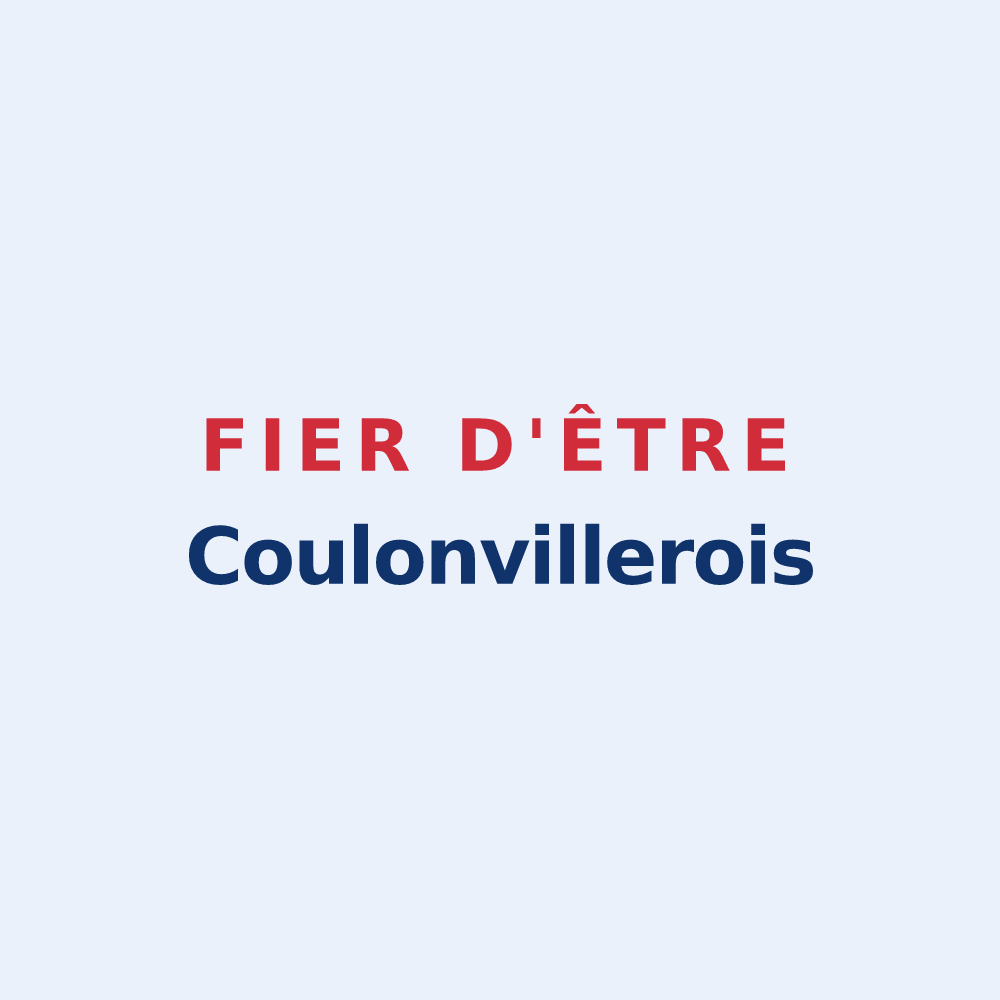 Sticker « Fier d'être Coulonvillerois » — design pour Coulonvillers